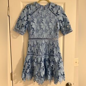 Light Blue Lace Dress
